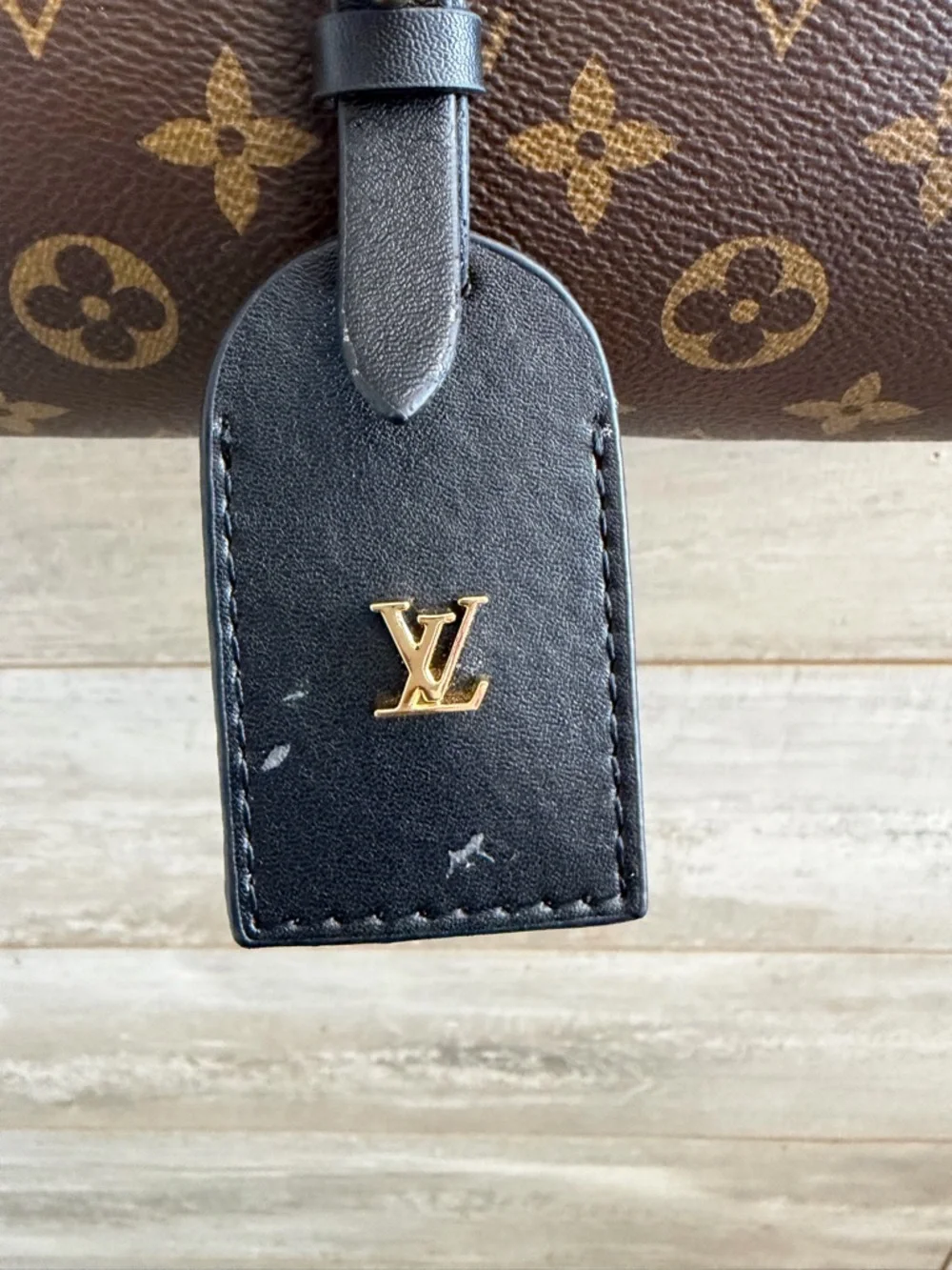 Louis Vuitton Teddy Mitt Monogram Shearling Bag - Picture 3 of 10